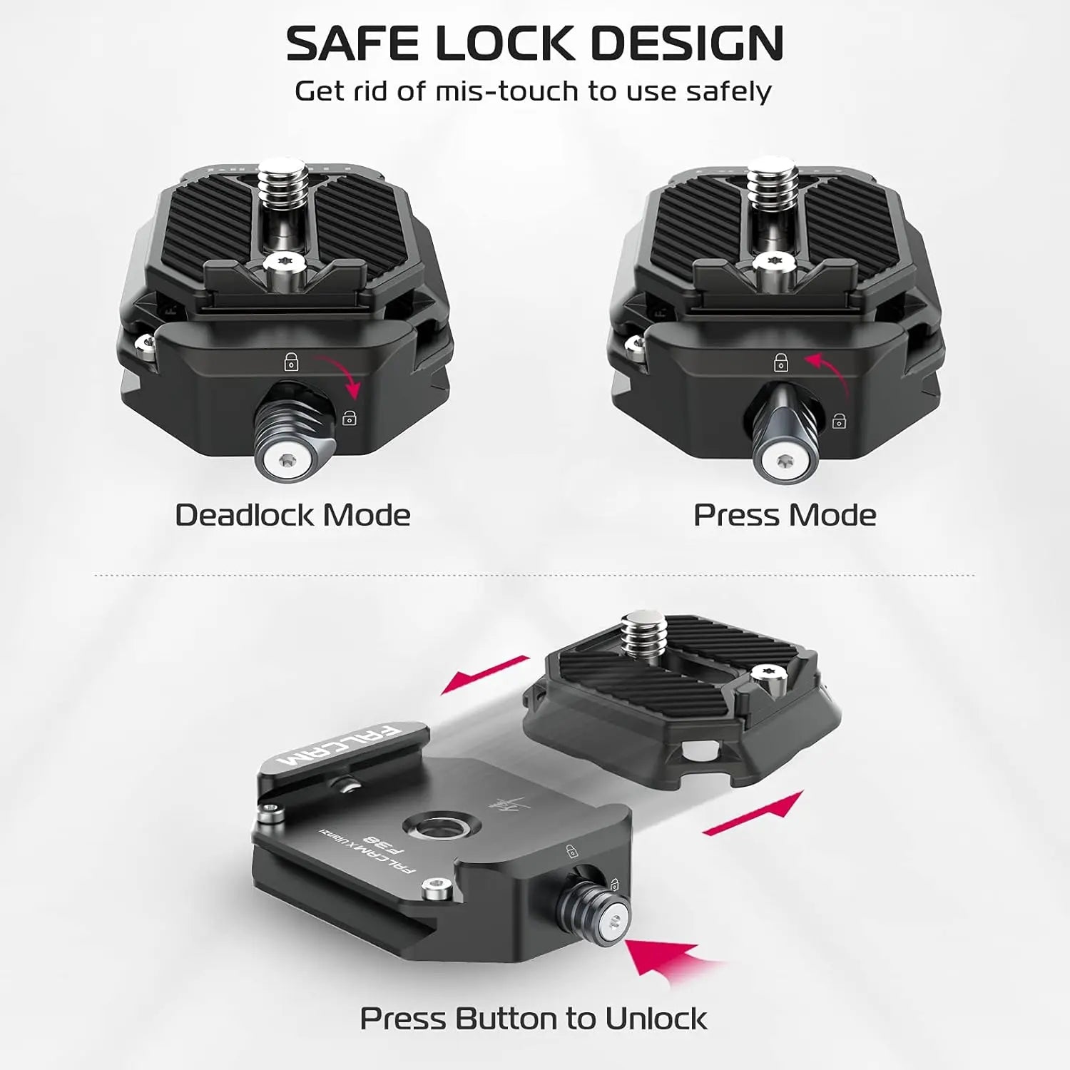 FALCAM F38 Camera Quick Release System Arca-Type Ulanzi