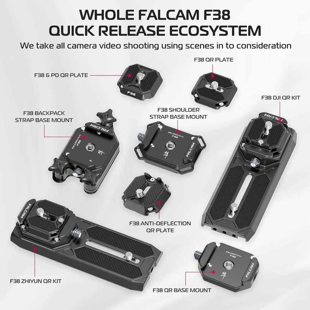 FALCAM F38 Quick Release Camera Plate for Clip V3 Ulanzi