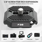 FALCAM F38 Quick Release Camera Plate for Clip V3 Ulanzi