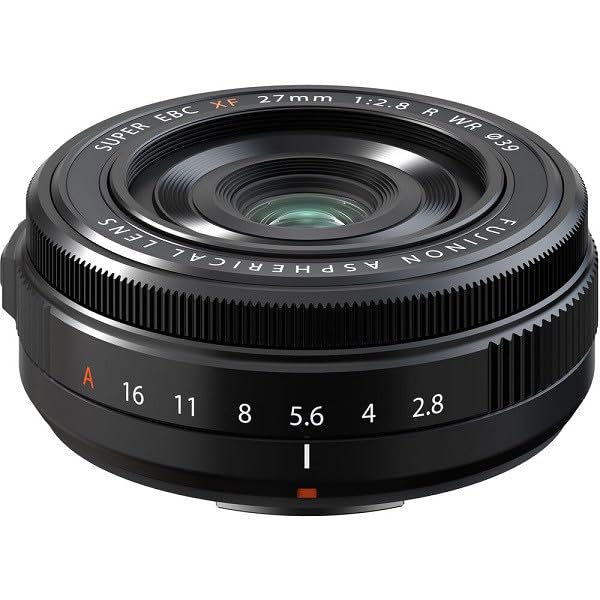 Fujifilm Fujinon XF 27mm F2.8 R WR Prime Lens (41mm Equivalent)