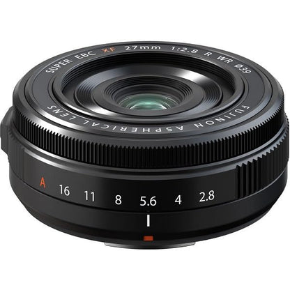 Fujifilm Fujinon XF 27mm F2.8 R WR Prime Lens (41mm Equivalent)