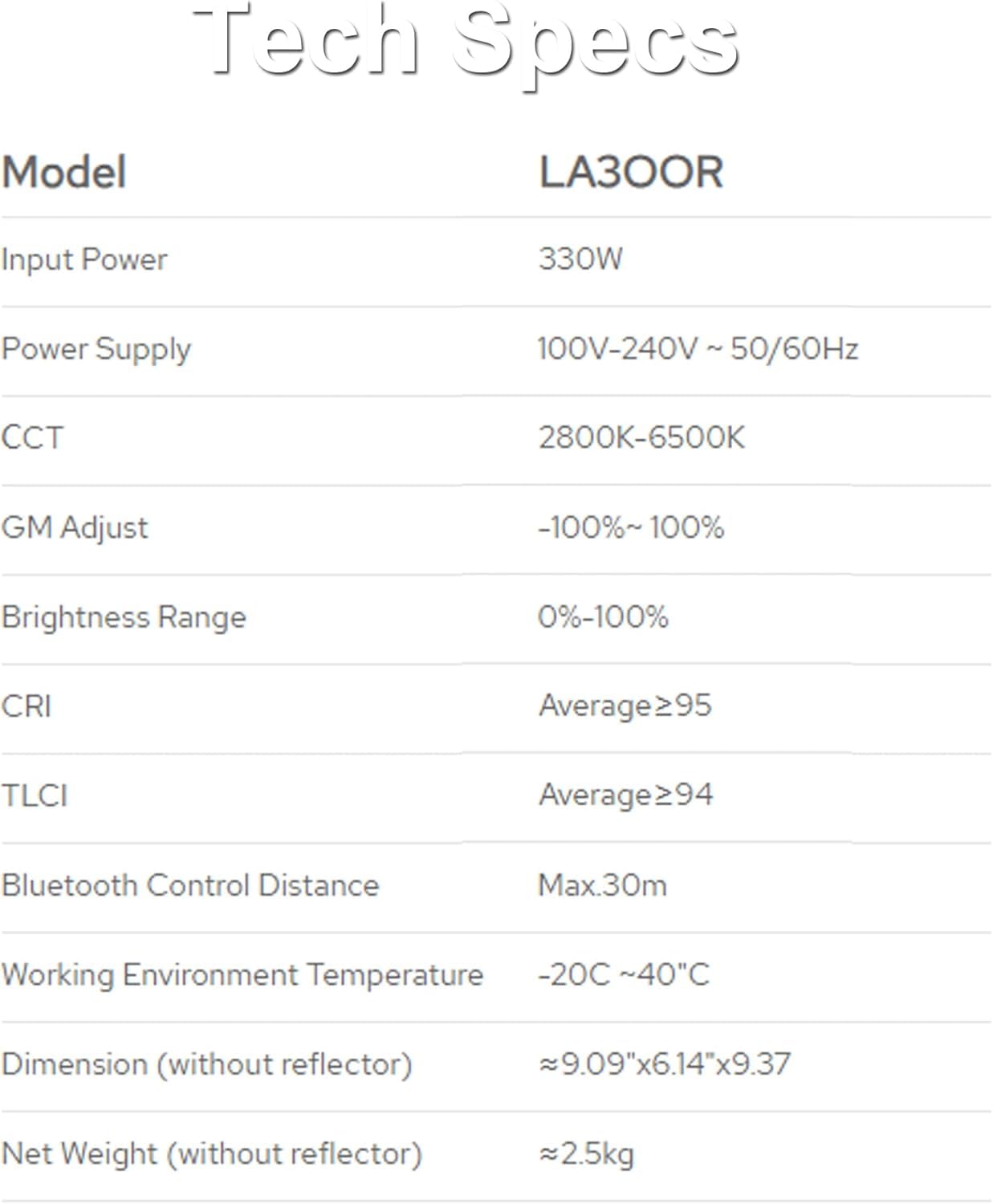 Godox Litemons LA300R 330W RGB LED Studio Light