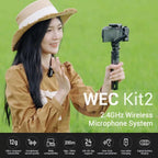 Godox WEC Kit2 Dual Wireless Lavalier Microphone Godox