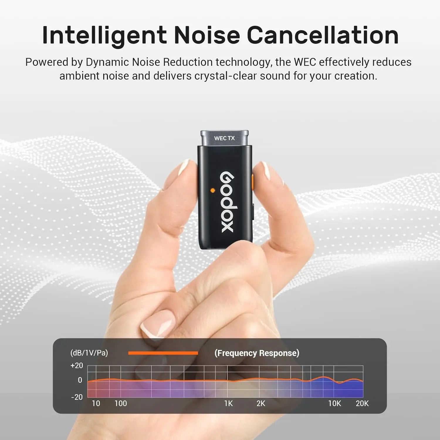 Godox WEC Kit2 Dual Wireless Lavalier Microphone Godox