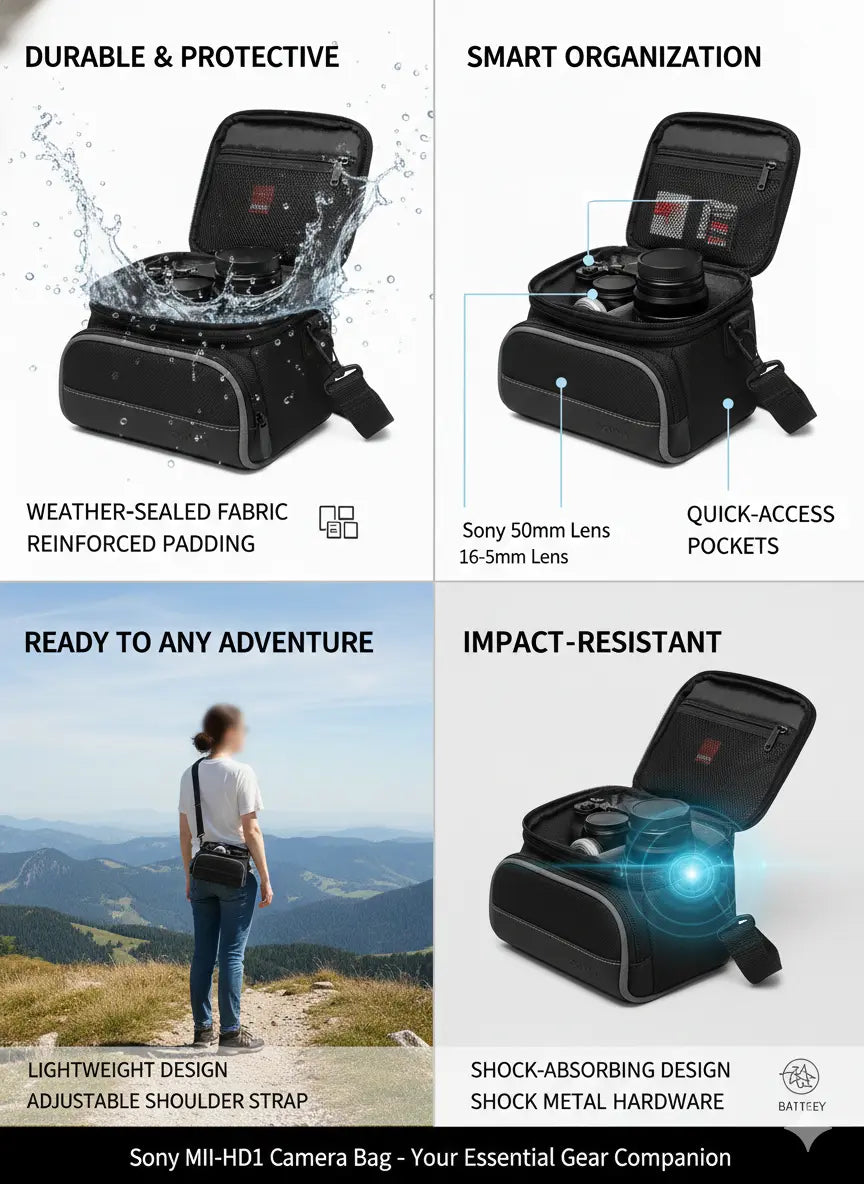 SONY MII-HD1 Premium Camera Carry Case For Sony Camera & DSLR Sony