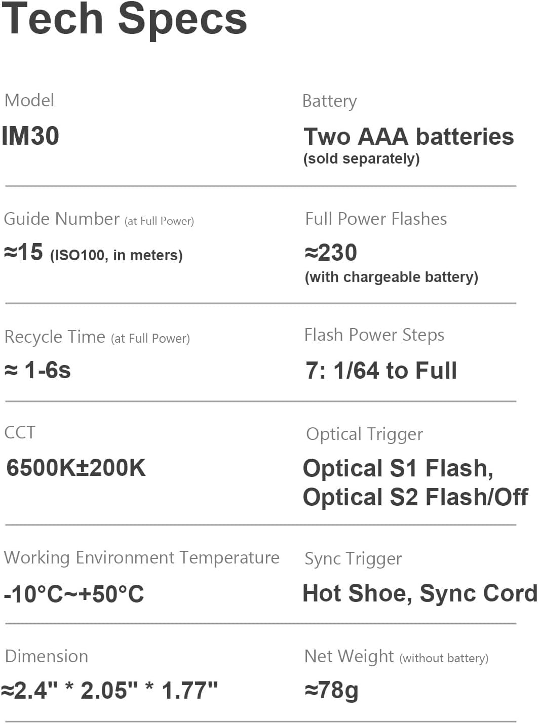 Godox Mini Flash Light for DSLR & Mirrorless Cameras