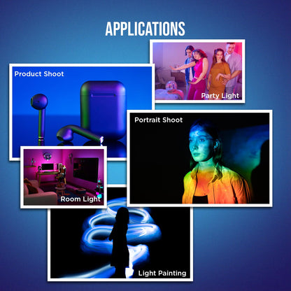 HIFFIN HF-600 25W RGB LED Light Stick