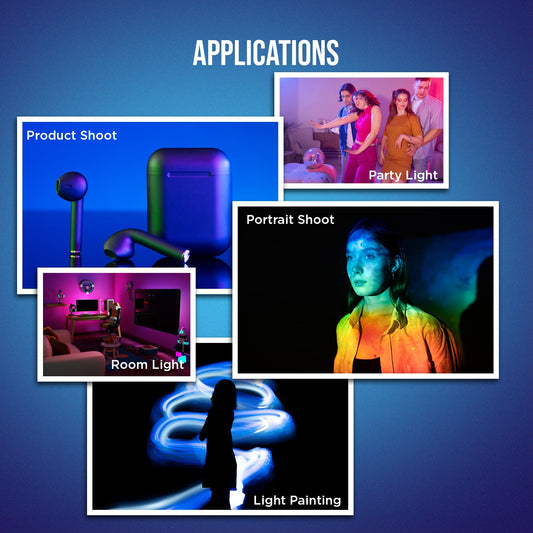 HIFFIN HF-600 25W RGB LED Light Stick