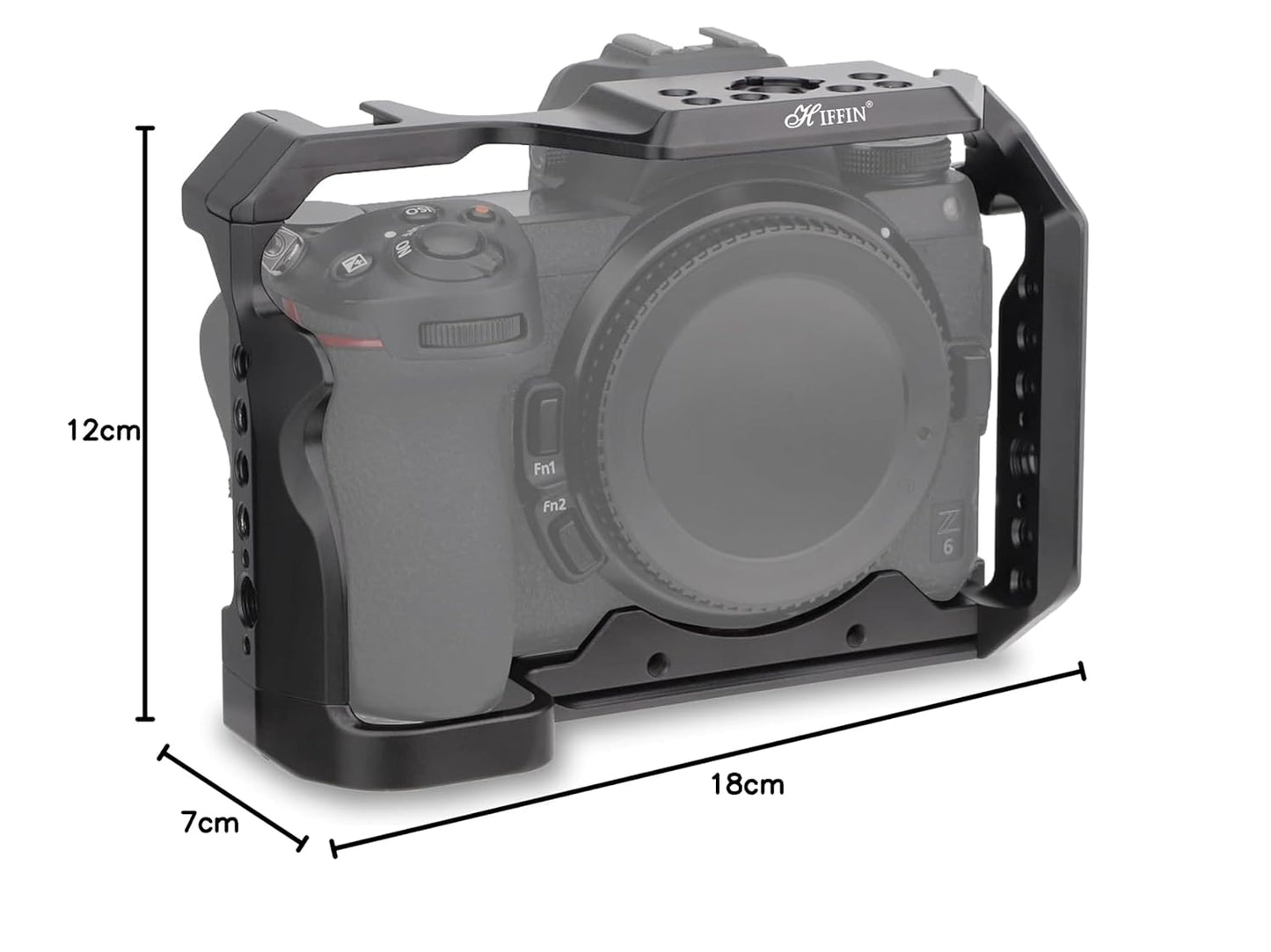 HIFFIN Metal Camera Cage for Nikon Z6/Z7 Series