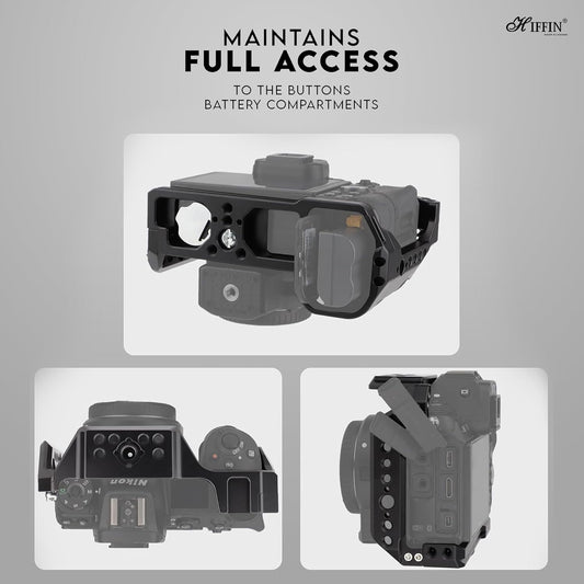 HIFFIN Metal Camera Cage for Nikon Z6/Z7 Series