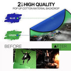 HIFFIN 150-200cm Collapsible Photo Video Background HIFFIN