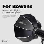 HIFFIN Bowens Mount Quick Release Octa Softbox HIFFIN