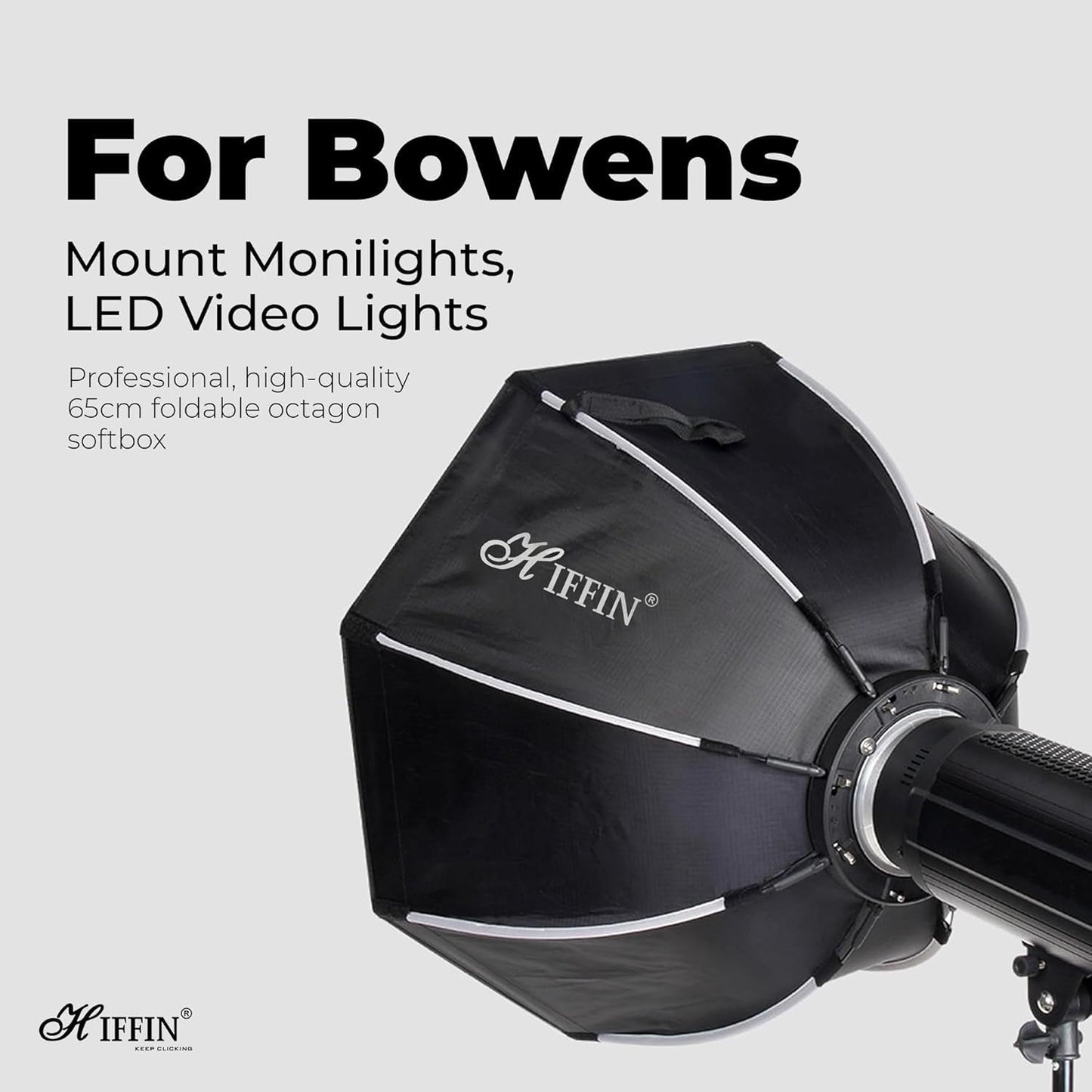 HIFFIN Bowens Mount Quick Release Octa Softbox