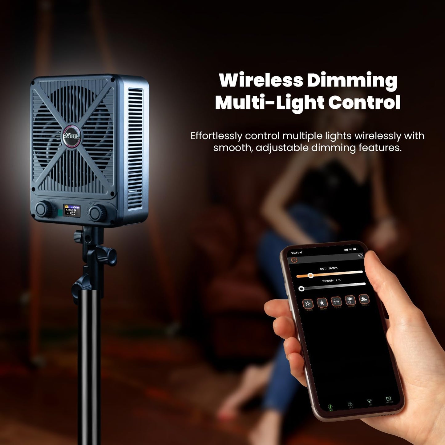 HIFFIN Wonder Series LED Studio Light