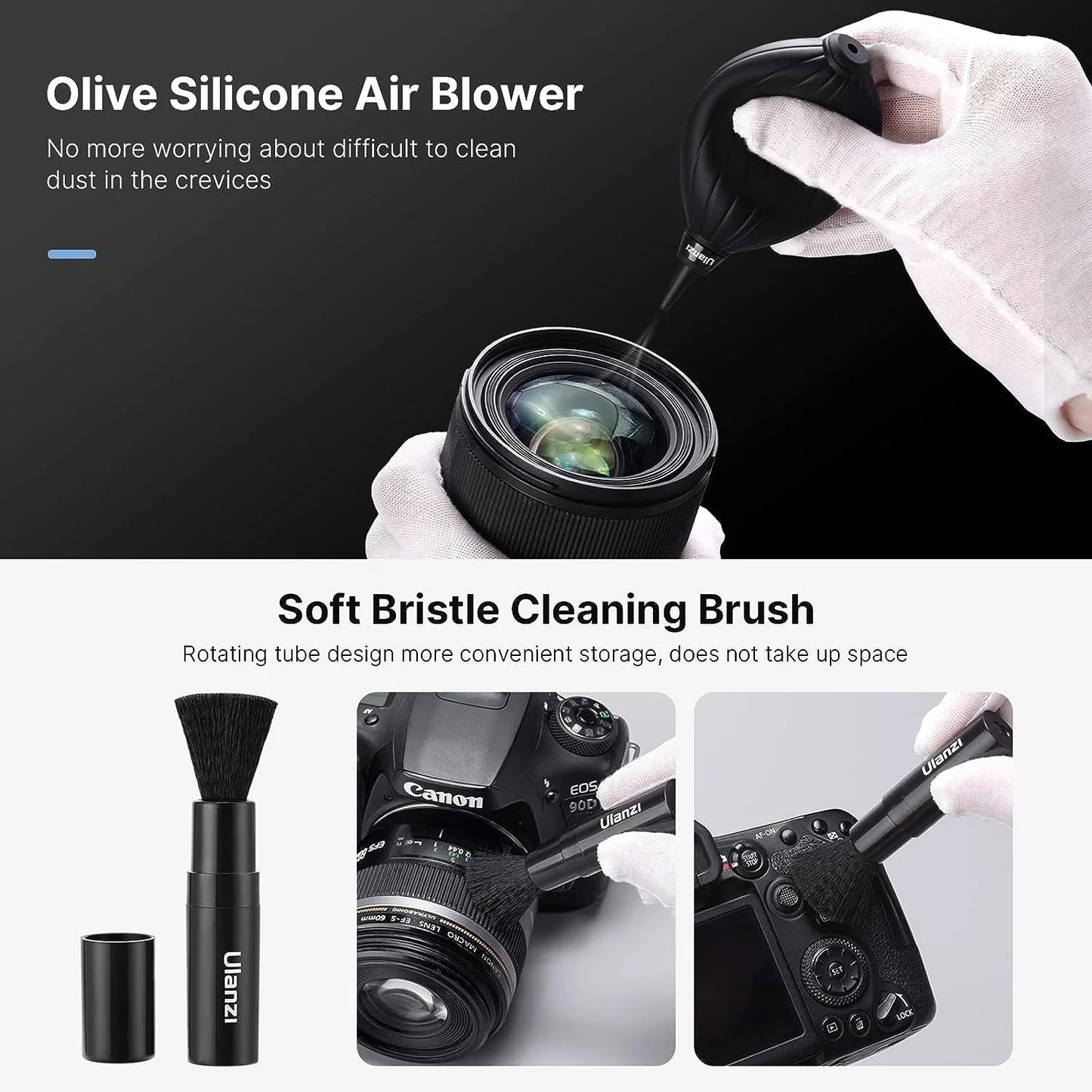 HIFFIN ULANZI 9-in-1 Camera Cleaning Kit for DSLR