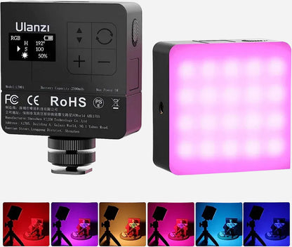 Ulanzi VL49 Pro RGB Mini Rechargeable Video Light