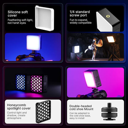 Ulanzi VL49 Pro RGB Mini Rechargeable Video Light