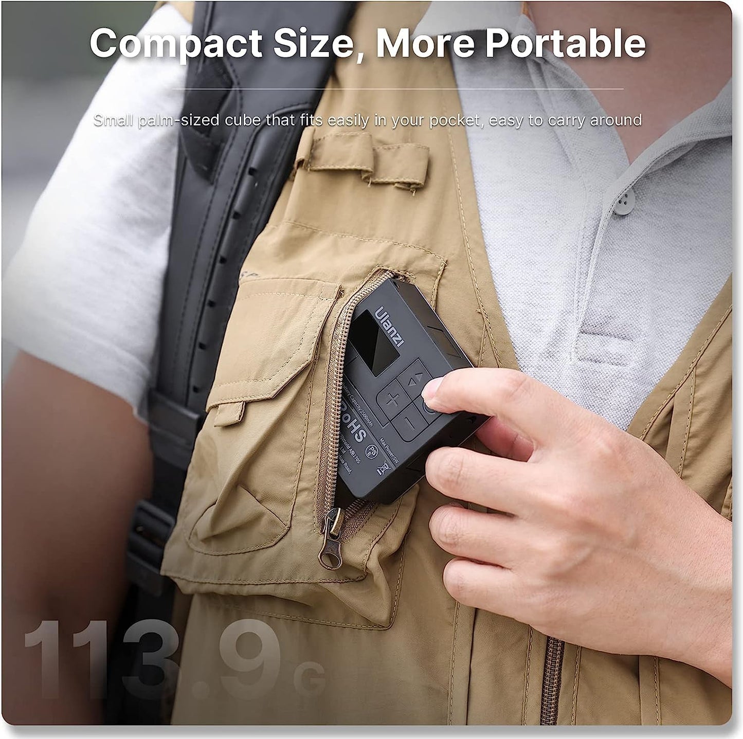 Ulanzi VL49 Pro RGB Mini Rechargeable Video Light