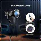 HIFFIN Professional Bi-Color LED Video Light with Remote HIFFIN