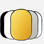 HIFFIN 100-150cm 5-in-1 Collapsible Light Reflector Hiffin