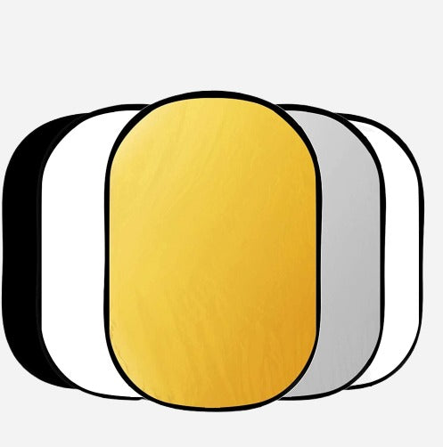 HIFFIN 100–150cm 5-in-1 Collapsible Light Reflector