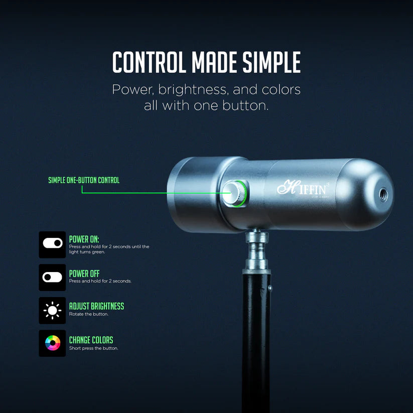 HIFFIN G-Flash 10W RGB LED Light