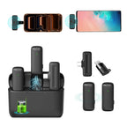 Hiffin x Ulanzi J12 Wireless Lavalier Mic 2-in-1 USB-C & iPhone Microphone Ulanzi