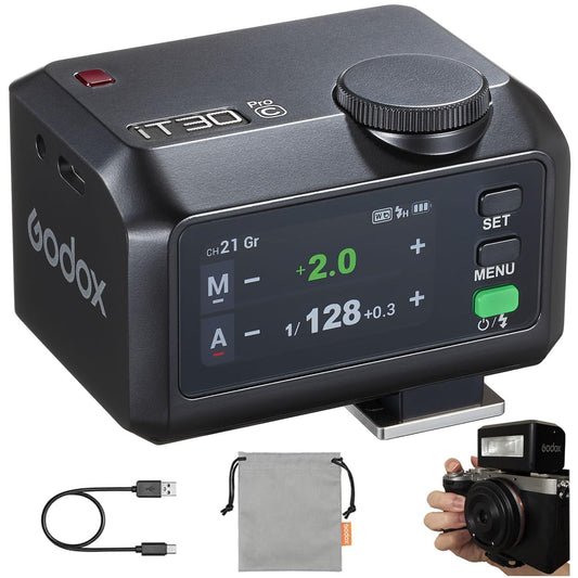 Godox iT30Pro TTL Mini Flash with Touchscreen