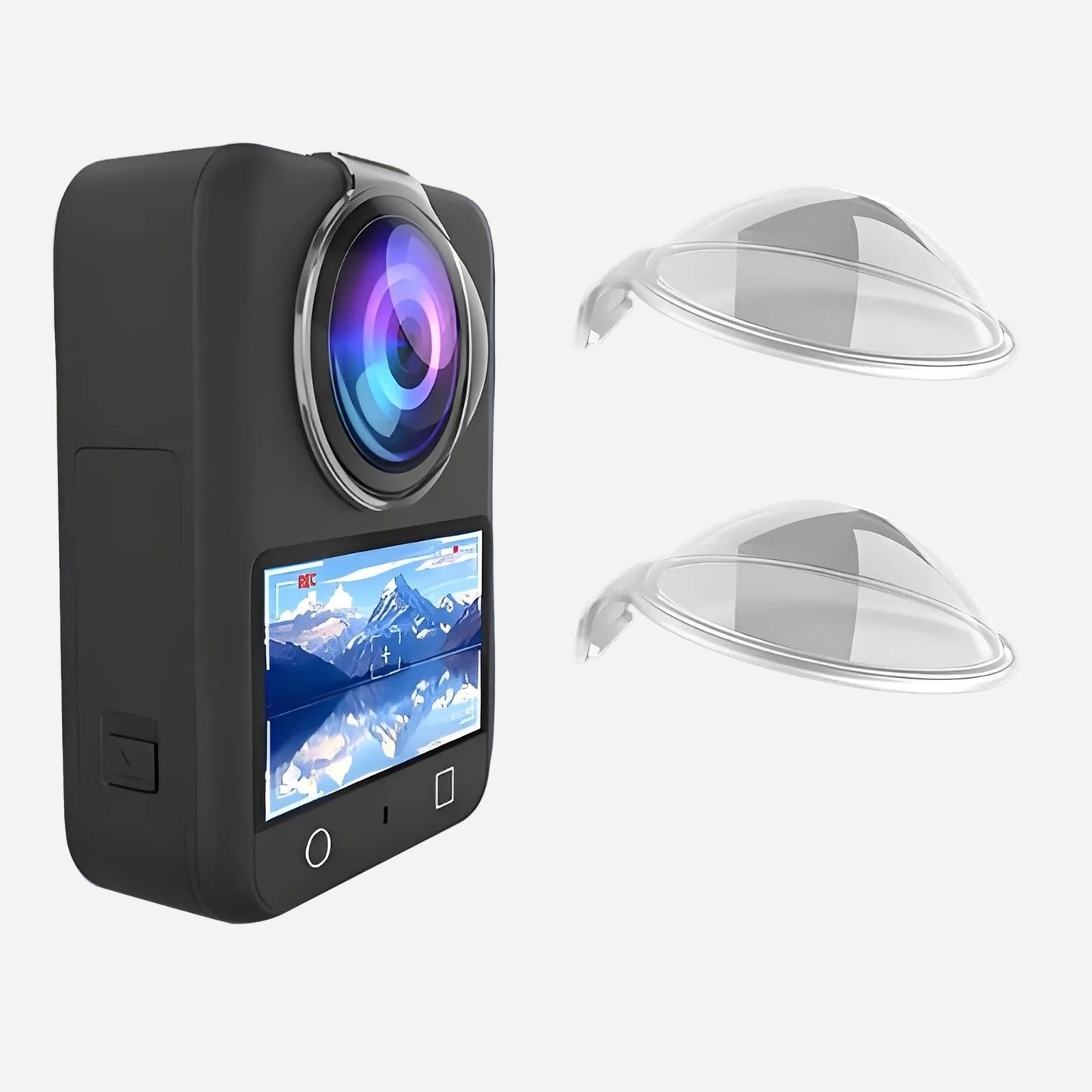 TEKTONIC Lens Guard for DJI Osmo Action 360 â€“ Waterproof Snap-On Protector