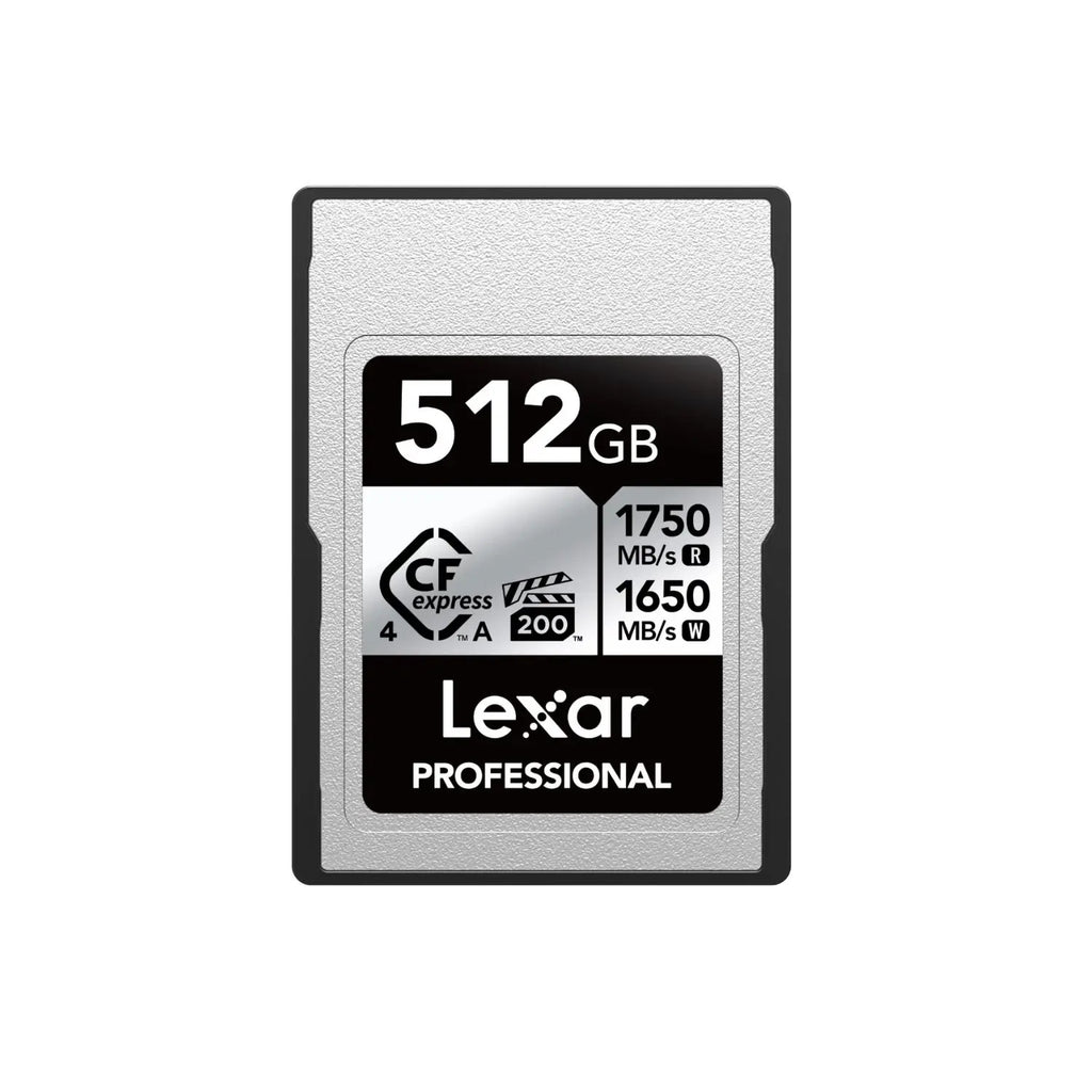 Lexar Professional SILVER Series 512GB CFexpress 4.0 Type A Memory Card Lexar