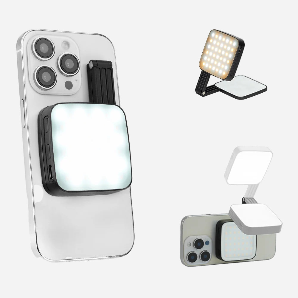 TEKTONIC M42 Packet Light Portable Magnetic LED Fill Light for Cameras & Smartphones