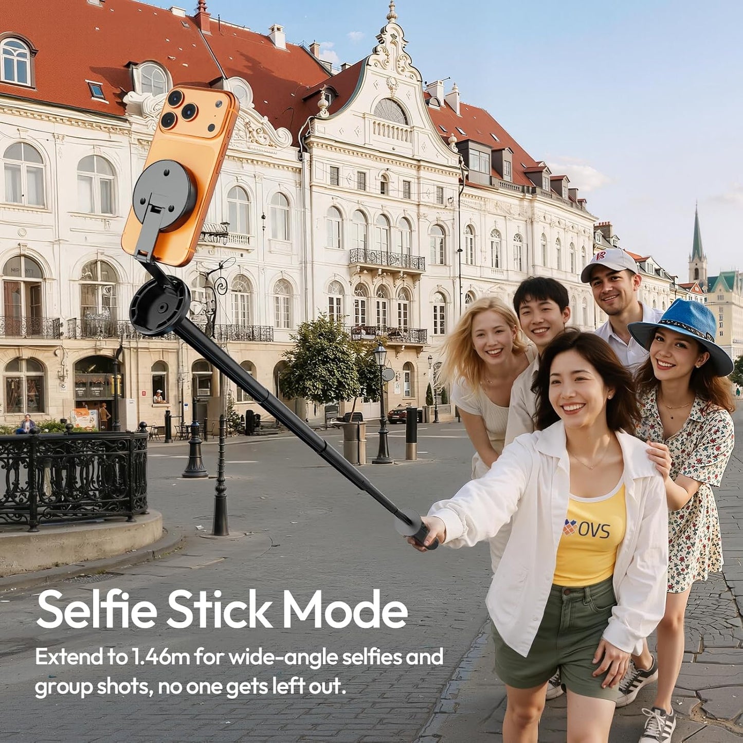 ULANZI MT85 Magnetic Phone Tripod with 60 Selfie Stick
