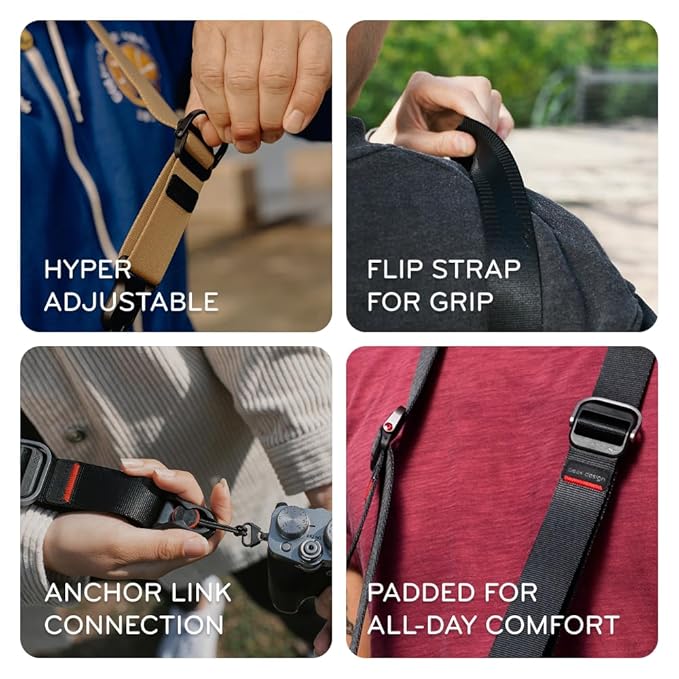 Peak Design Slide Lite Camera Strap – Lightweight Quick Release