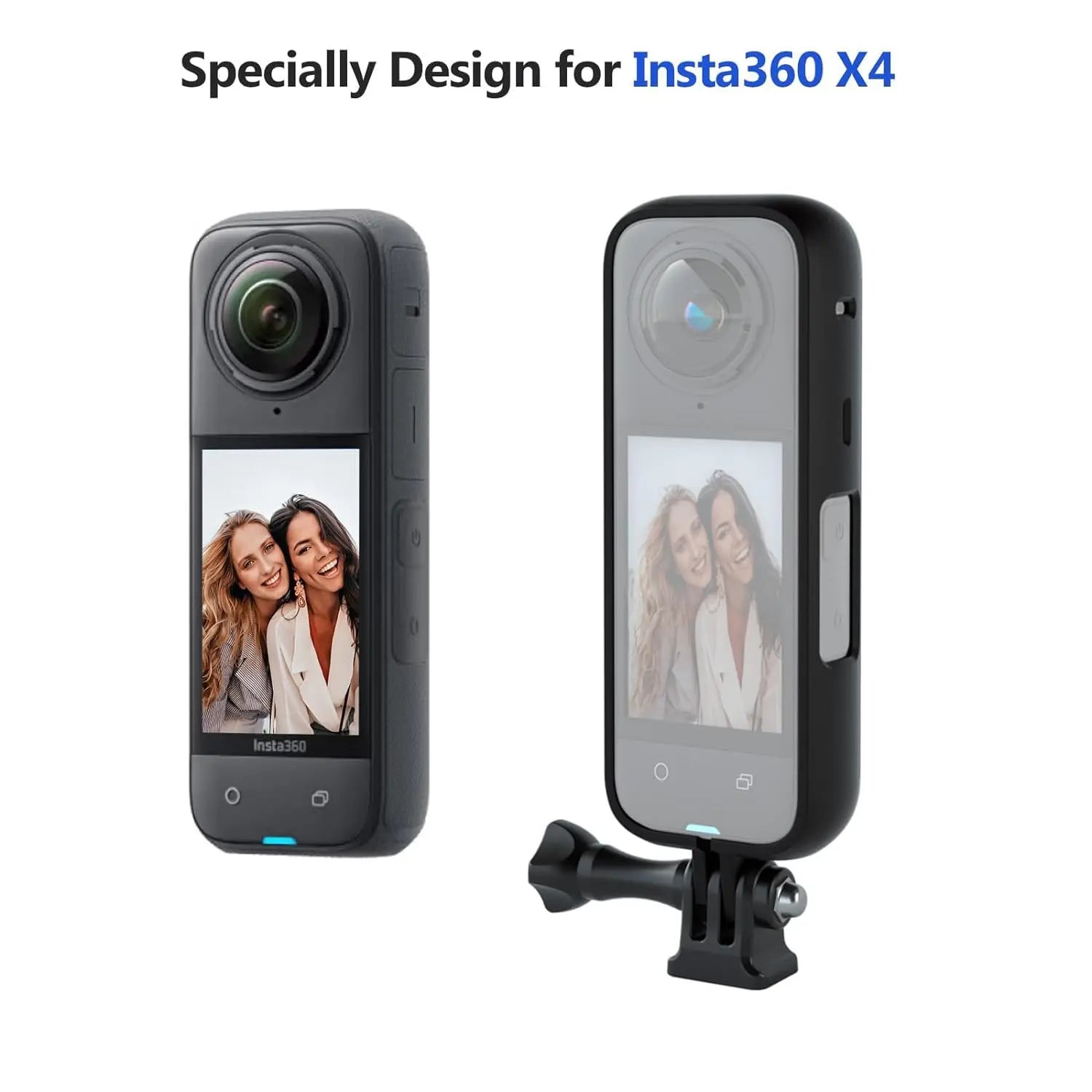 TEKTONIC Plastic Frame for Insta360 X4 Protective Housing TEKTONIC