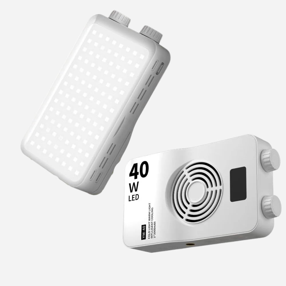 TEKTONIC YM-40 40W Pocket LED Fill Light Portable Dimmable Video Light