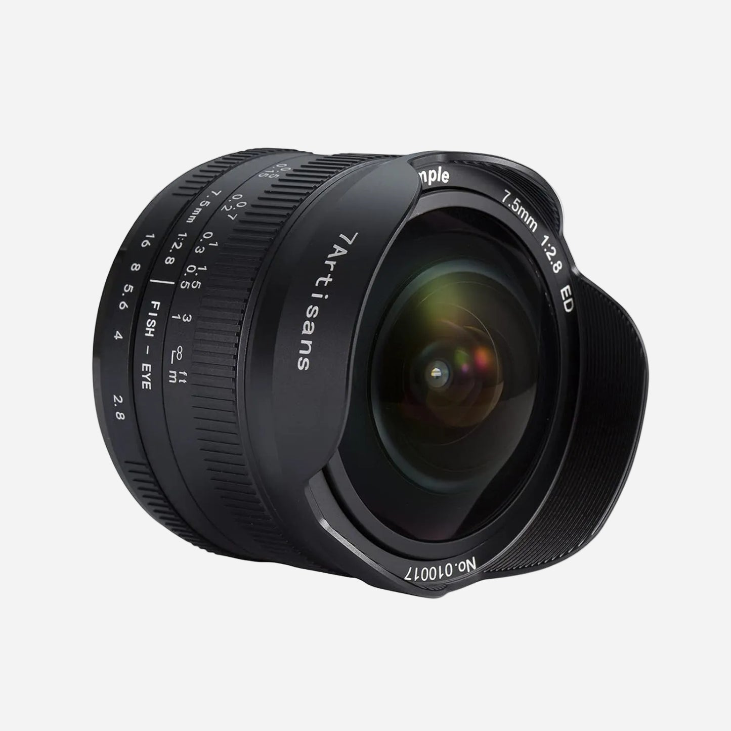 7Artisans 7.5mm F2.8 II APS-C Fisheye Lens for Fuji X