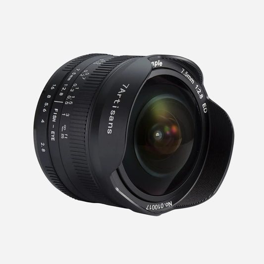 7Artisans 7.5mm F2.8 II APS-C Fisheye Lens for Fuji X