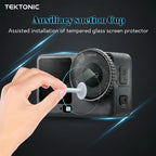 TEKTONIC Tempered Glass Screen Protector Compatible with DJI Osmo Action 6, 9H Hardness Royale Device