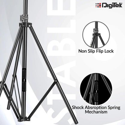 DIGITEK DLS-9FT Aluminum Light Stand for Studio Lighting