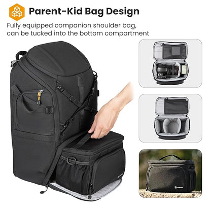 TARION HX-L Large Camera Backpack with Laptop Compartment