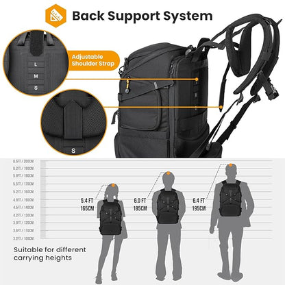 TARION HX-L Large Camera Backpack with Laptop Compartment