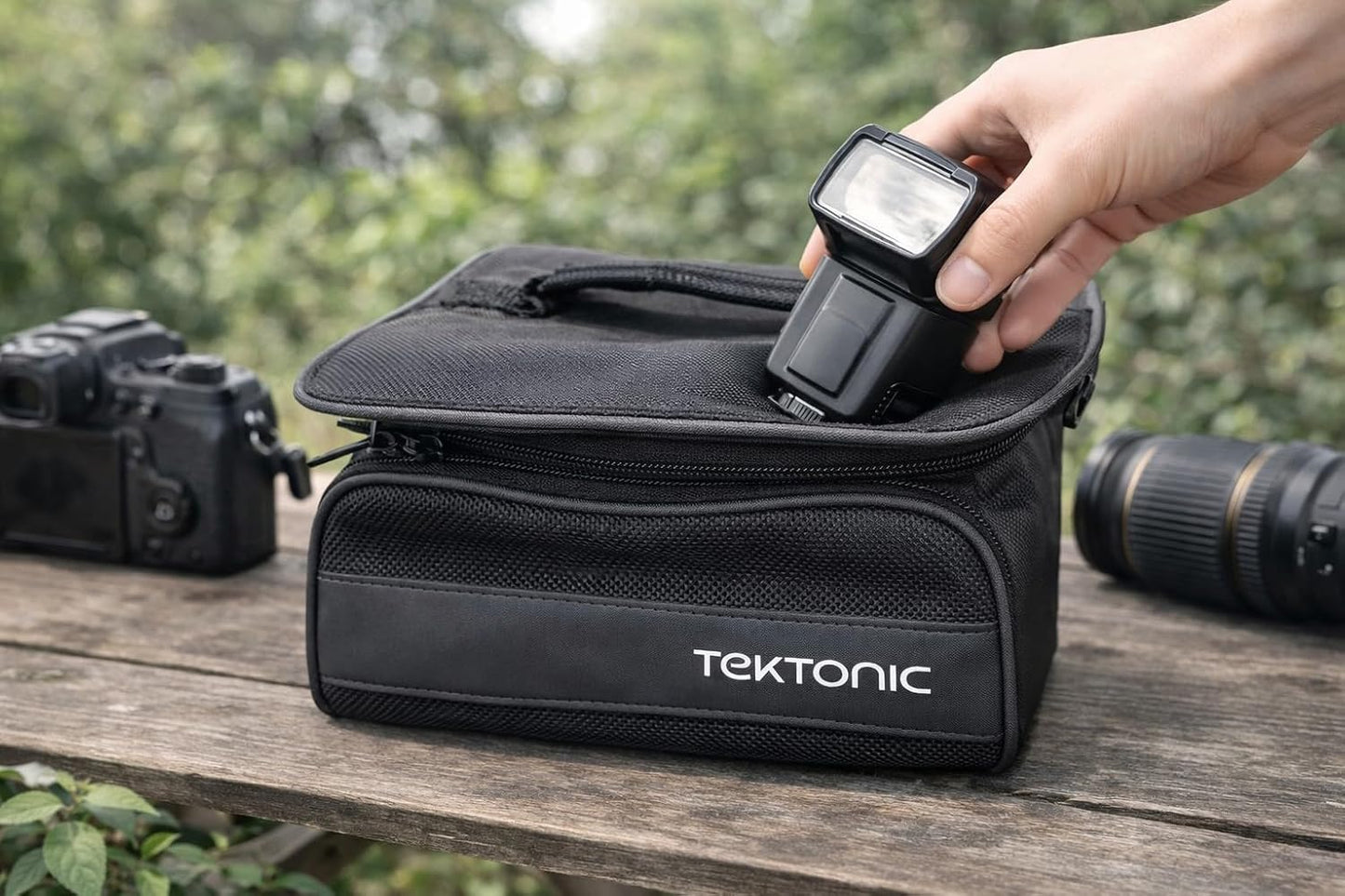 TEKTONIC Camera Carry Pouch – Soft Padded Travel Case