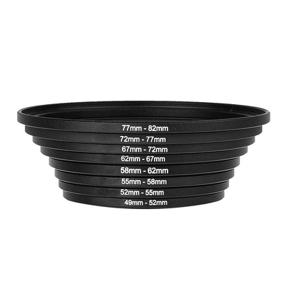 TEKTONIC 49–82mm Step-Up Ring Filter Adapter