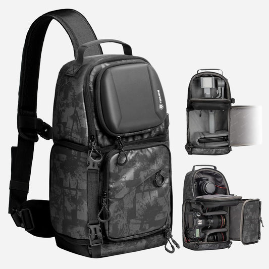 TEKTONIC TR-S Camera Sling Bag â€“ Camouflage, Compact & Durable