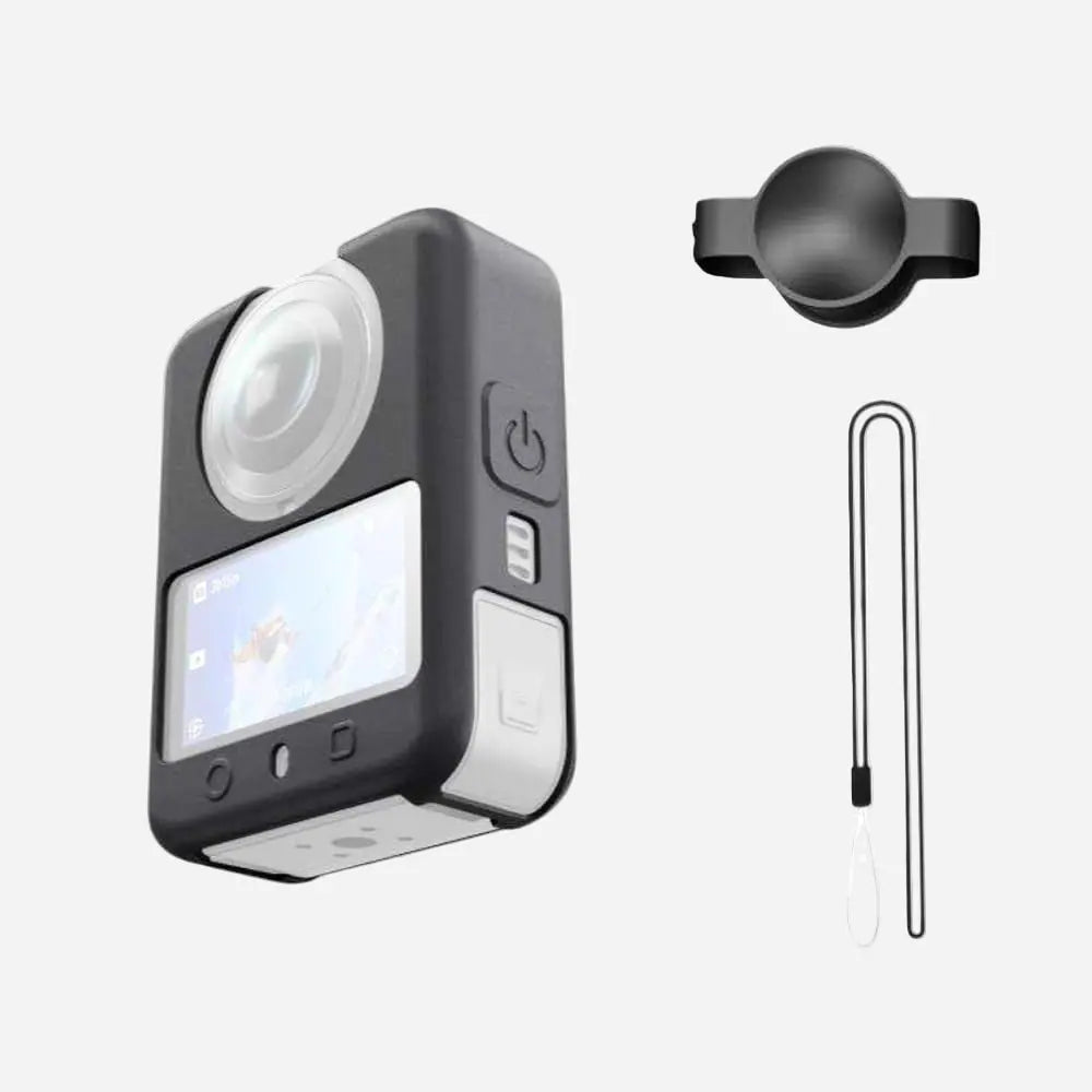 TEKTONIC TSC-OM360-01 Silicone Case with Lens Cover for DJI Osmo 360 TEKTONIC