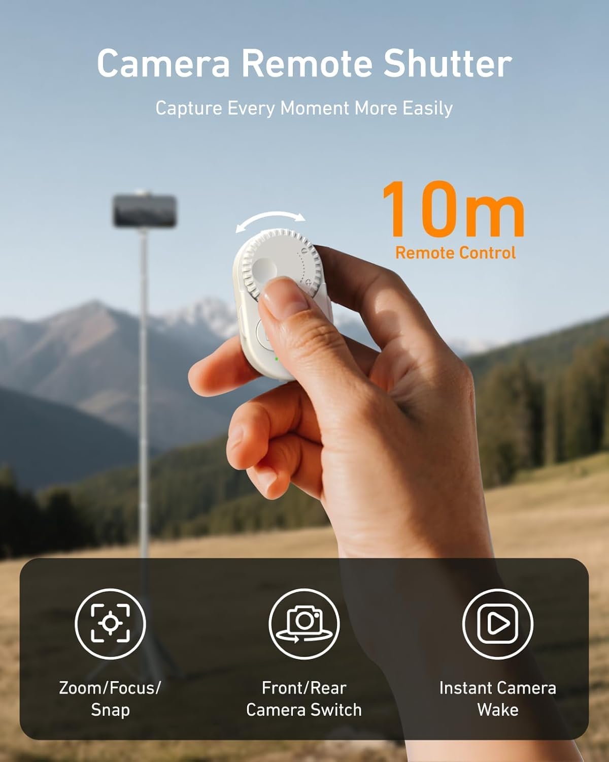 TELESIN TSS-001 Tele Selfie Stick Tripod