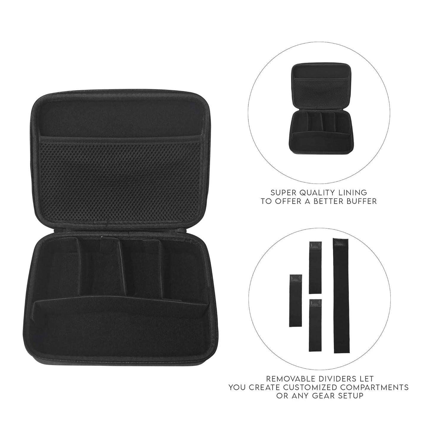 HIFFIN TELESIN Carrying Case for Action Cameras