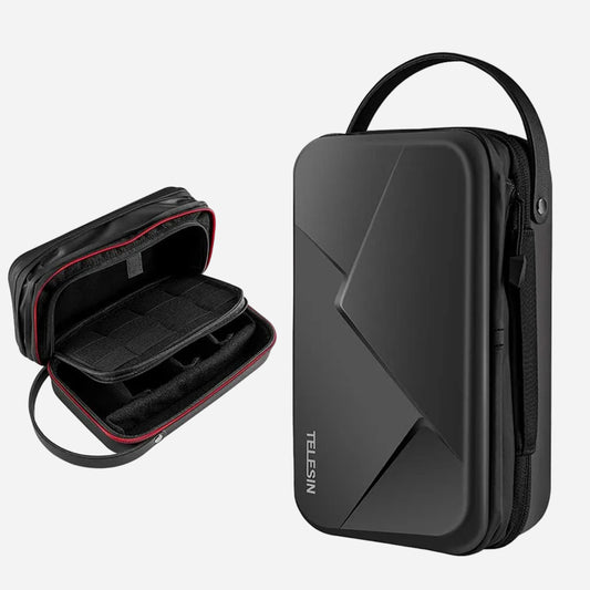 TELESIN Large Hard Carrying Case for GoPro & Action Cameras