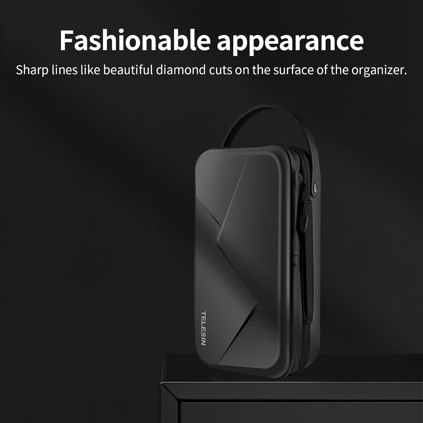 TELESIN Large Hard Carrying Case for GoPro & Action Cameras