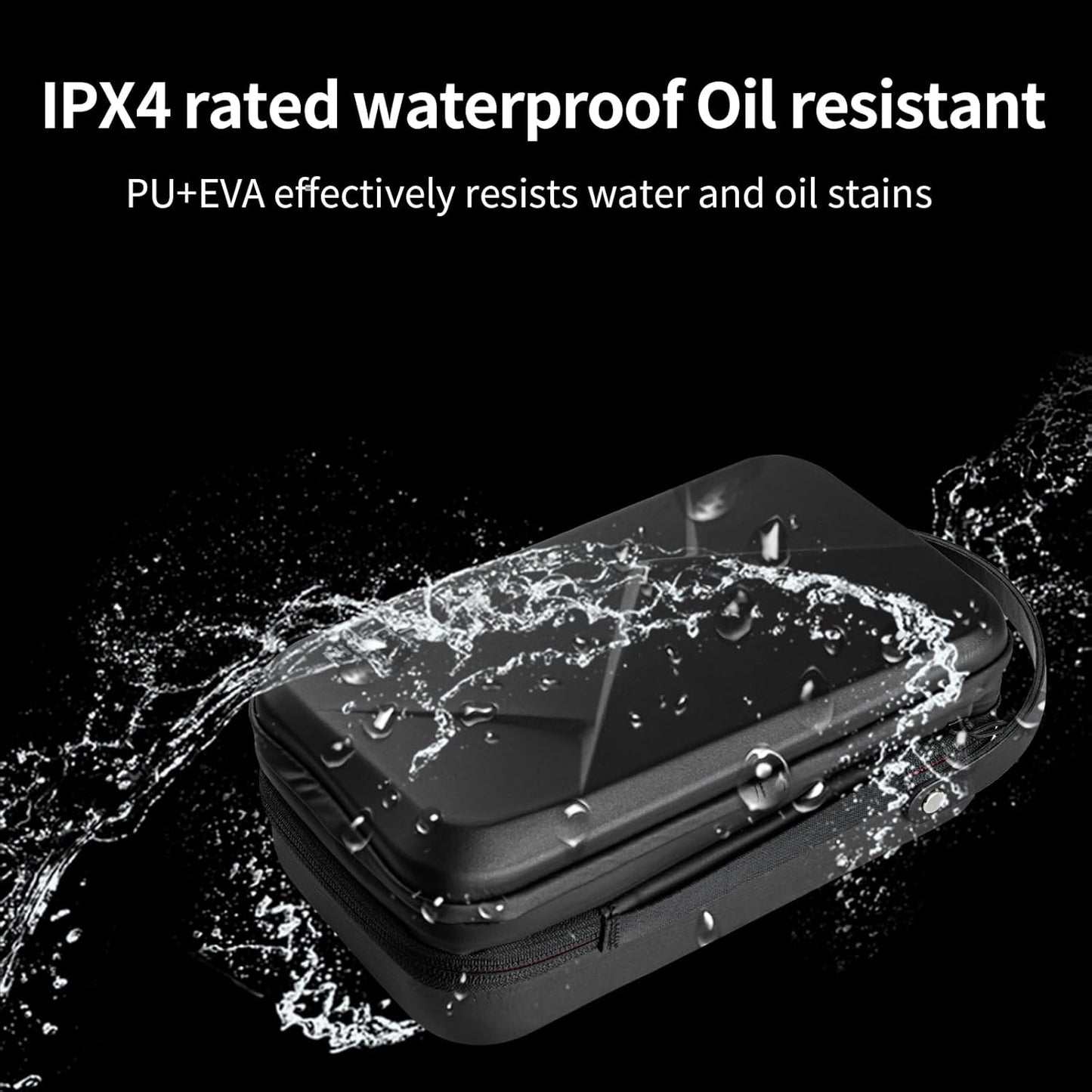 TELESIN Large Hard Carrying Case for GoPro & Action Cameras